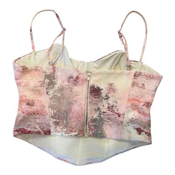 White‎ Fox Boutique Bustier Top 💕 | Size M - Picture 4 of 7